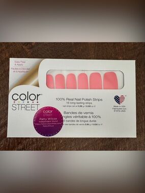 Color Street Caribbean Coral Nail Strips